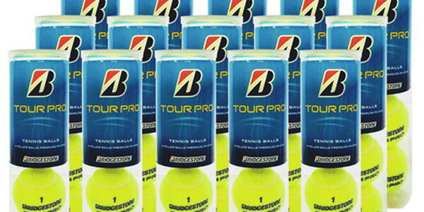 BRIDGESTONE（ブリヂストン）TOUR PRO（ツアープロ）1箱（15缶/60球）テニスボール