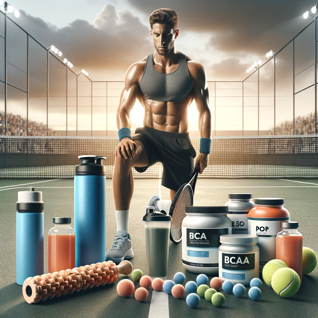 テニストレーニングを補完するボディーケア製品の選び方とサプリメントとの相性
