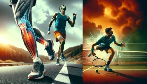 マラソン vs テニス：足が攣る主な原因