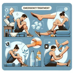 足攣り発生時の応急処置と対処法